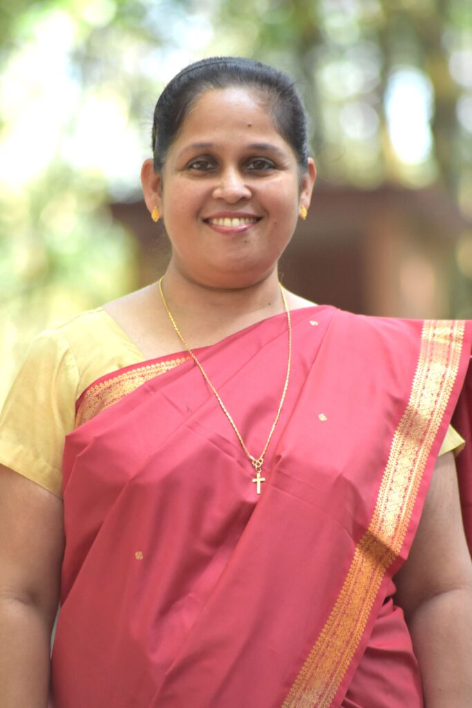 Mrs. Silvy Susan Chandy teaching staffs